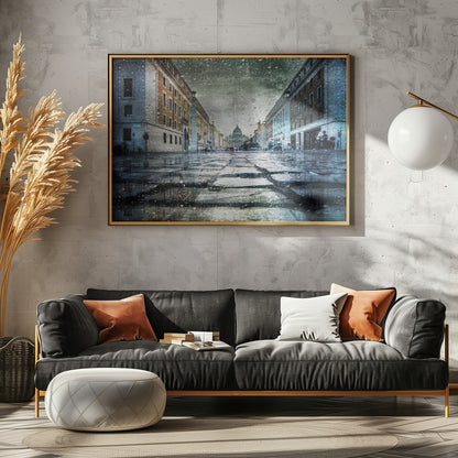Via della Conciliazione after the rain - Poster / Art Print - interiör