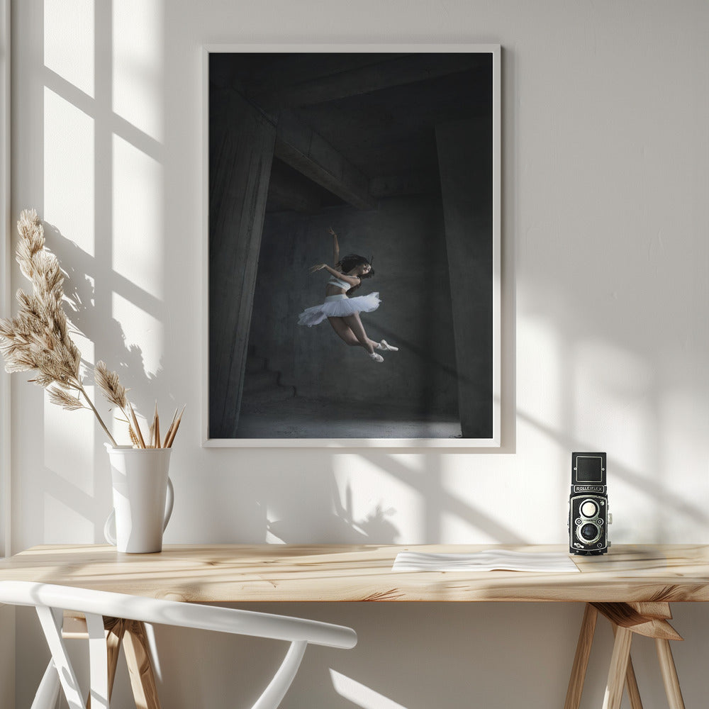 Flying Dance - Poster / Art Print - interiör