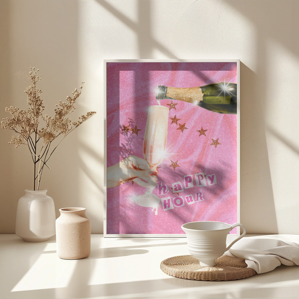 Happy hour - Poster / Art Print - interiör