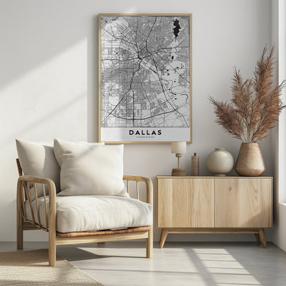 Dallas - Poster / Art Print - interiör