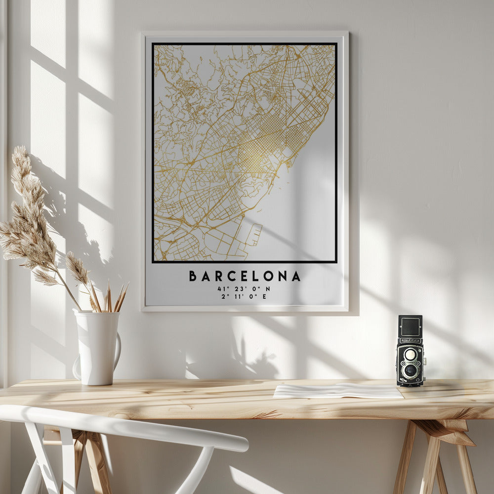 1 Maps 11 - Poster / Art Print - interiör