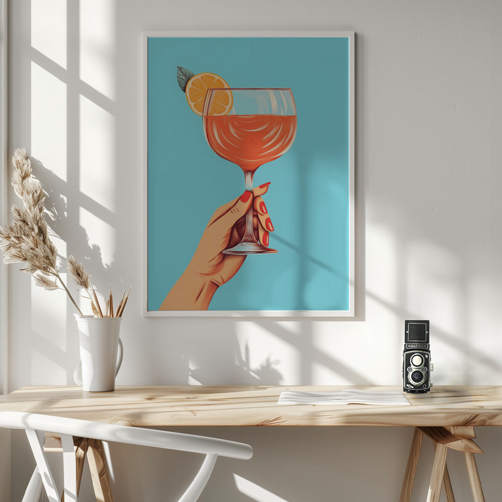 A Toast To You! - Poster / Art Print - interiör