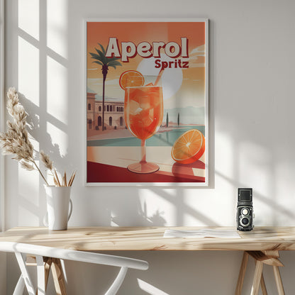 Aperol Spritz Tropical - Poster / Art Print - interiör