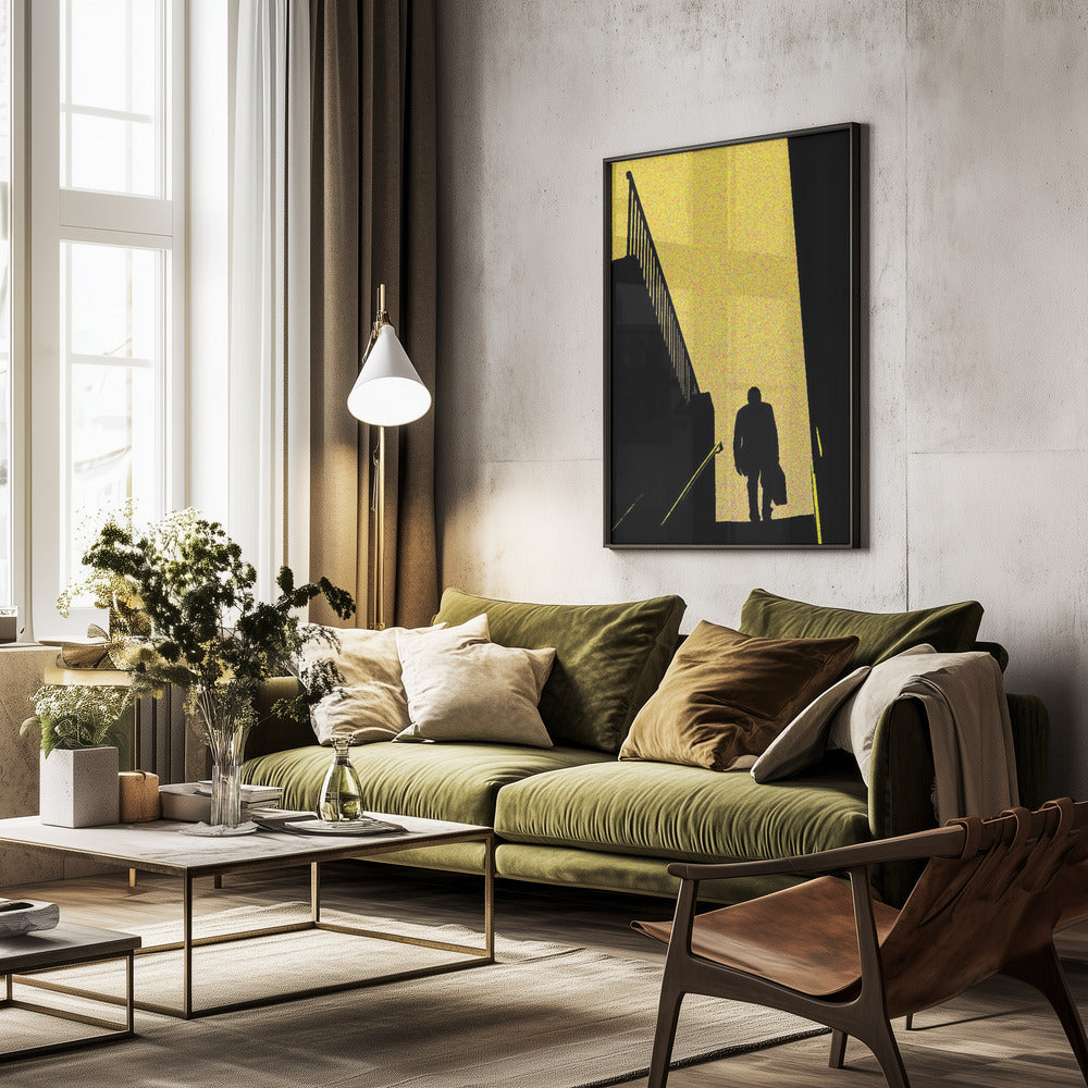 Outside 8/ - Poster / Art Print - interiör