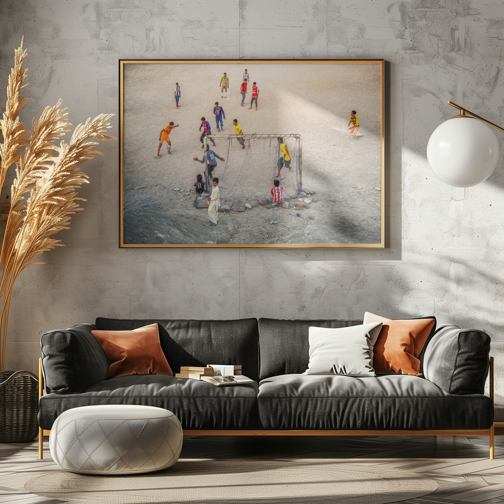 Champions league II - Poster / Art Print - interiör