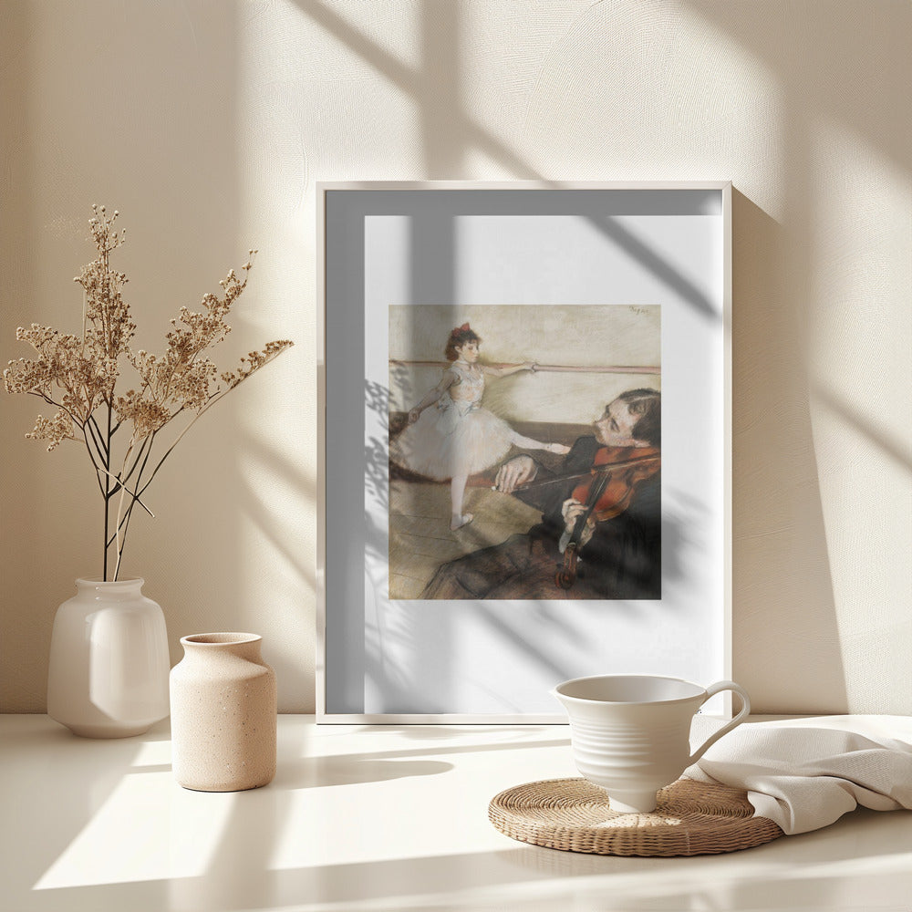 The Dance Lesson No.2 - Poster / Art Print - interiör