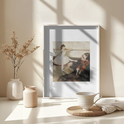 The Dance Lesson No.2 - Poster / Art Print - interiör