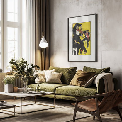 Between 3 and 4 In the Morning! - Poster / Art Print - interiör