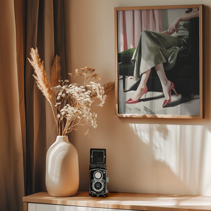 Waiting for the Guests - Poster / Art Print - interiör