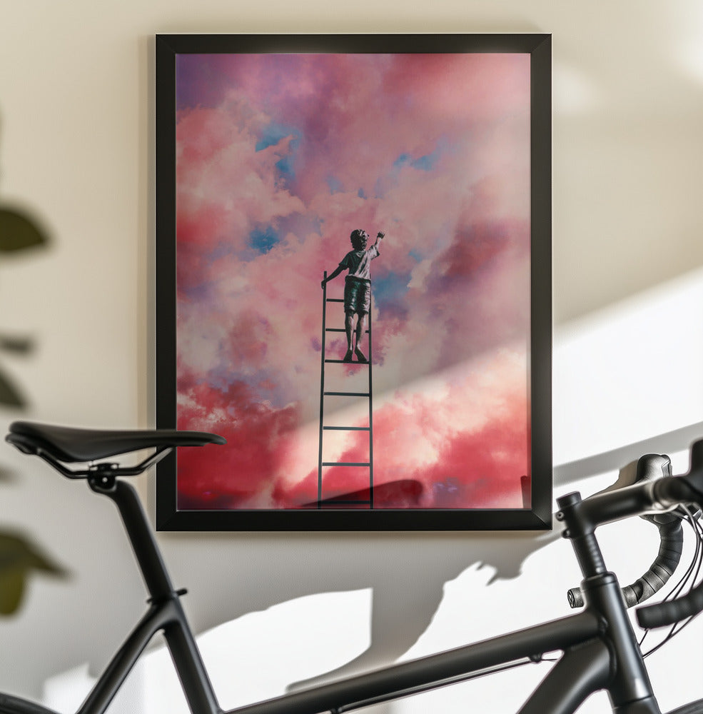 Cloud Painter - Poster / Art Print - interiör