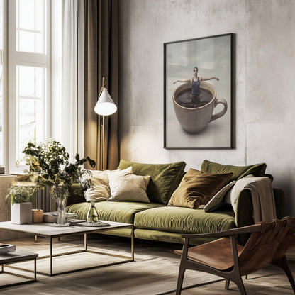 The Coffee Bath - Poster / Art Print - interiör