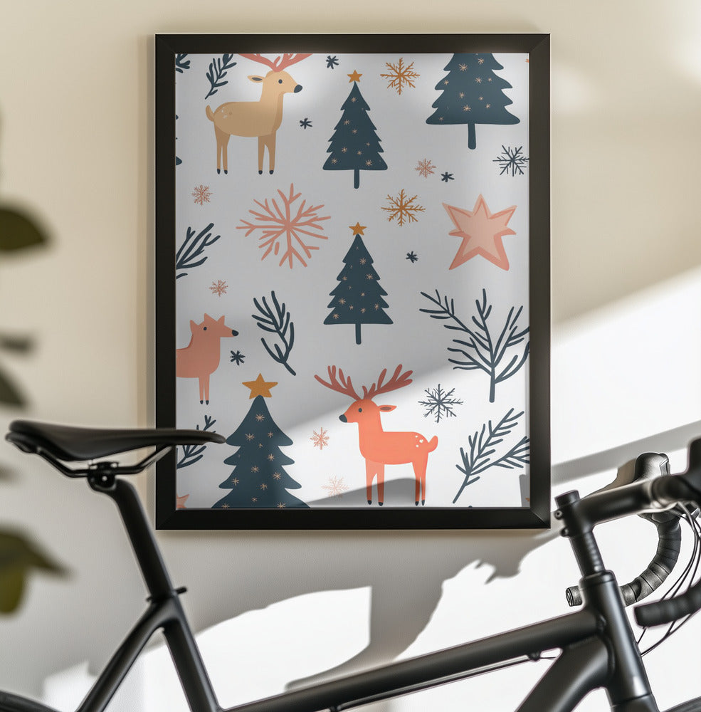 Christmas Theme 2 - Poster / Art Print - interiör