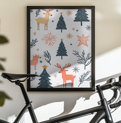 Christmas Theme 2 - Poster / Art Print - interiör