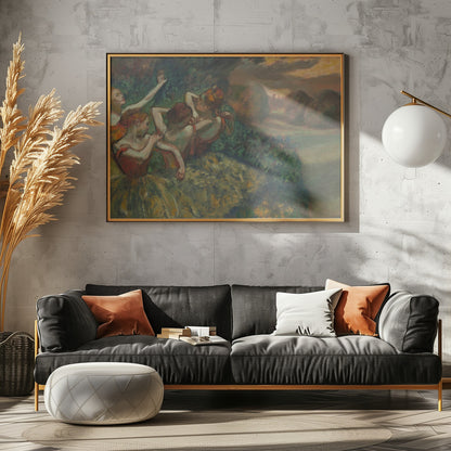 Four Dancers No.2 - Poster / Art Print - interiör