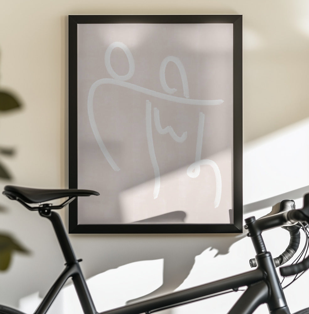 Lovers - Poster / Art Print - interiör