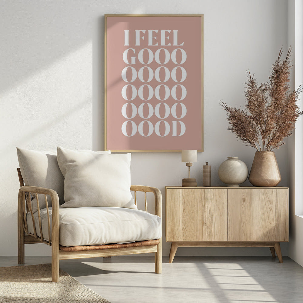 I Feel Good - Poster / Art Print - interiör