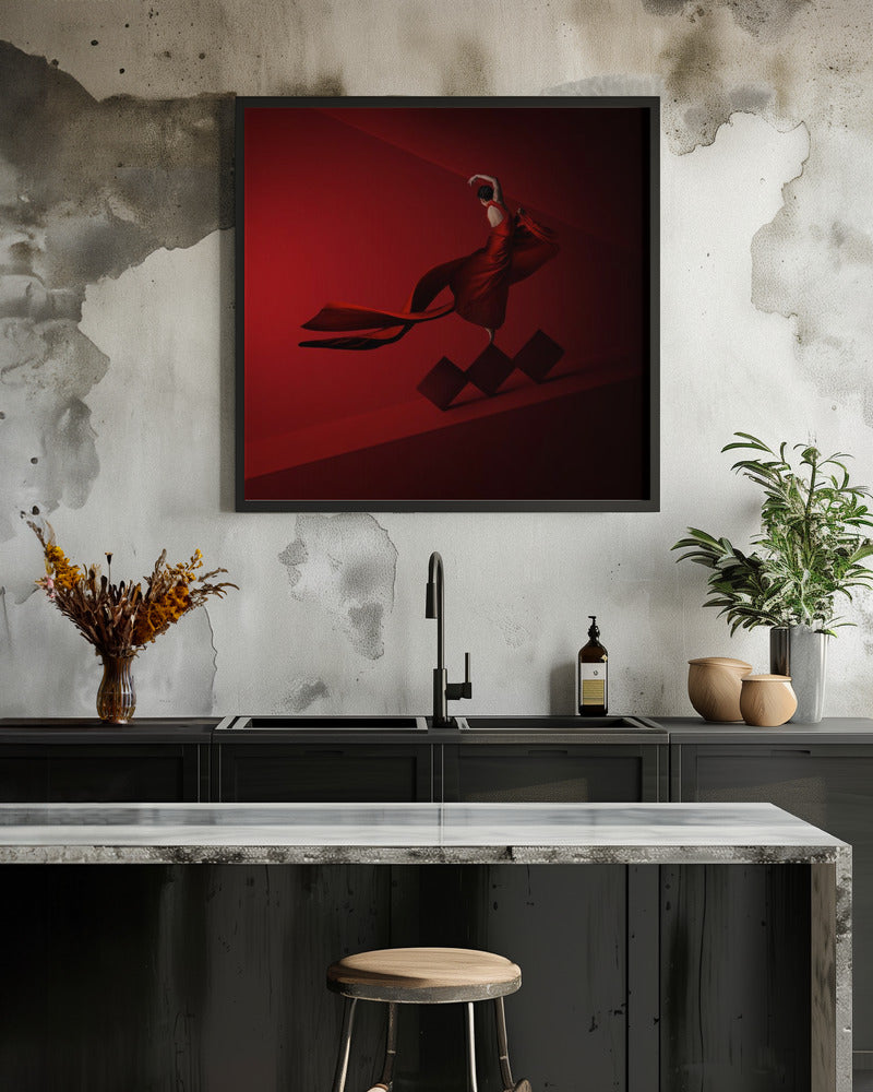 Dance Till Goddess Envy - Poster / Art Print - interiör