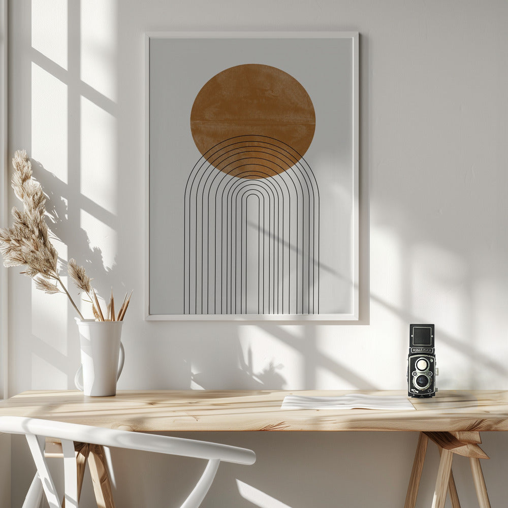 Abstract Flow No2. - Poster / Art Print - interiör