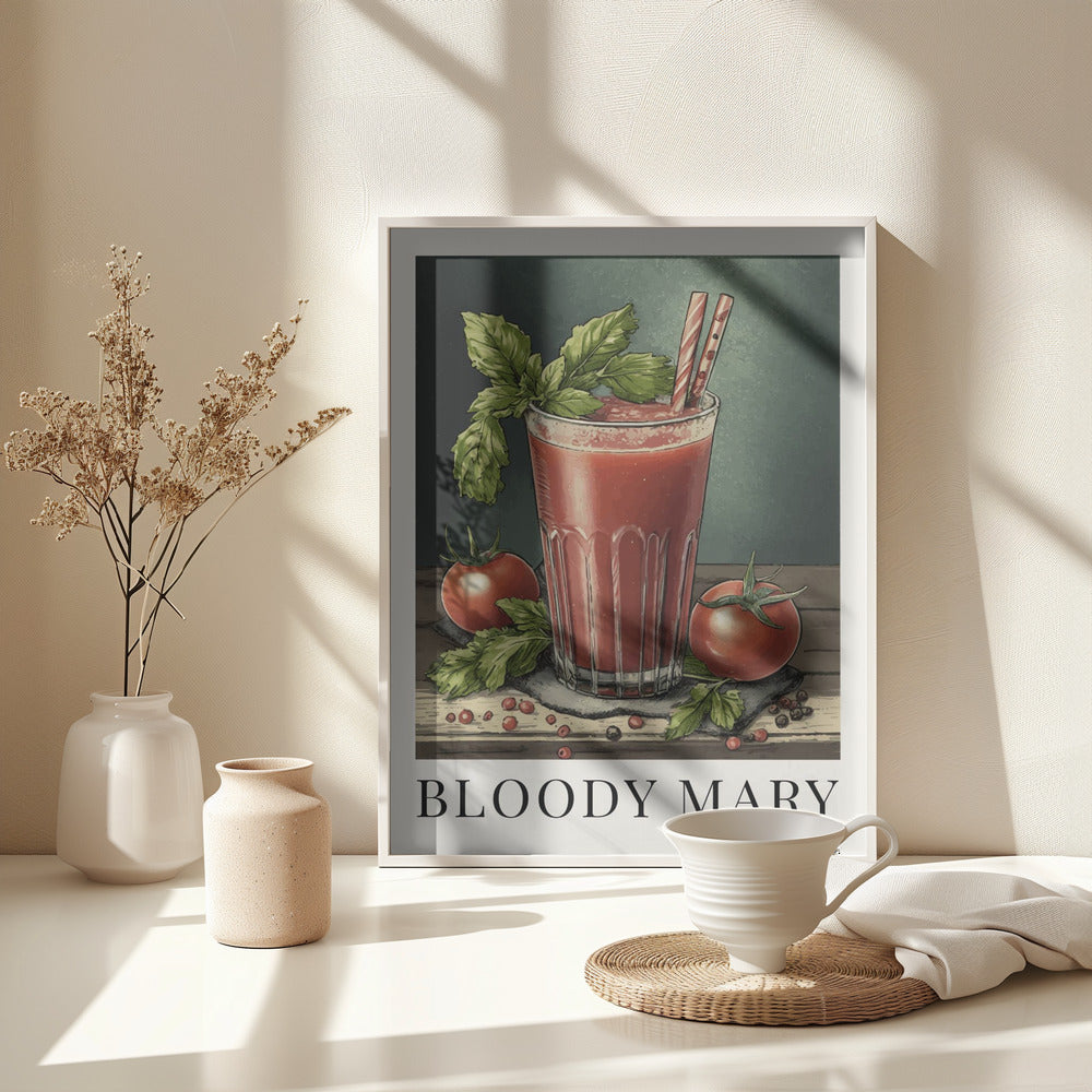 Bloody Mary - Poster / Art Print - interiör