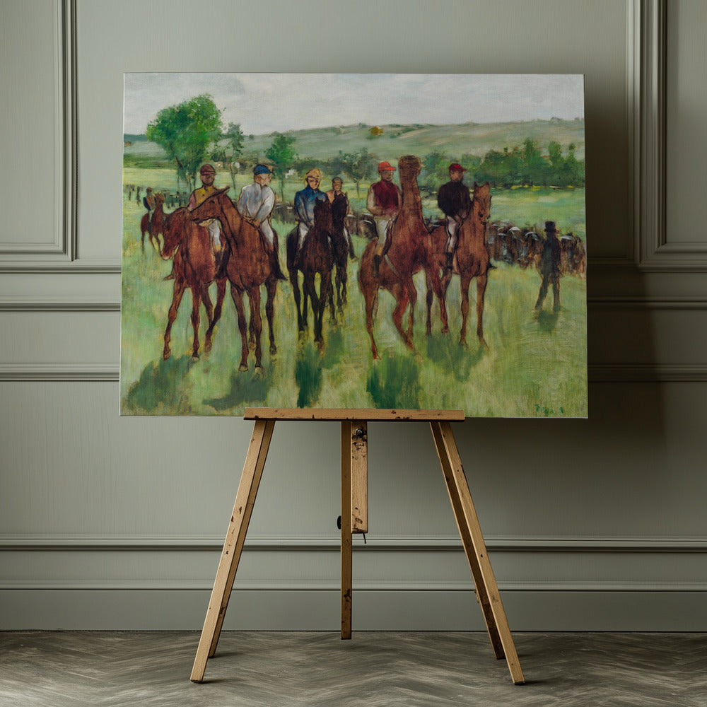 The Riders - Poster / Art Print - interiör