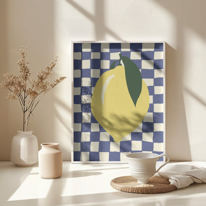 Lemon - Poster / Art Print - interiör