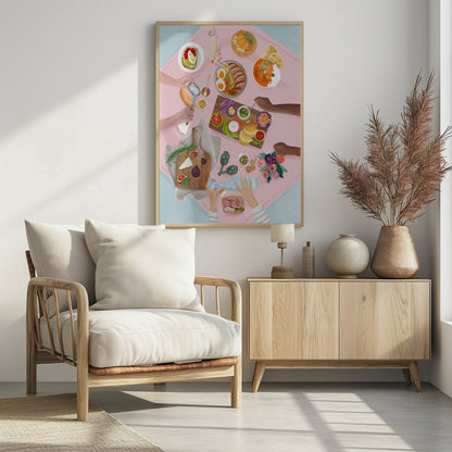 Brunch - Poster / Art Print - interiör