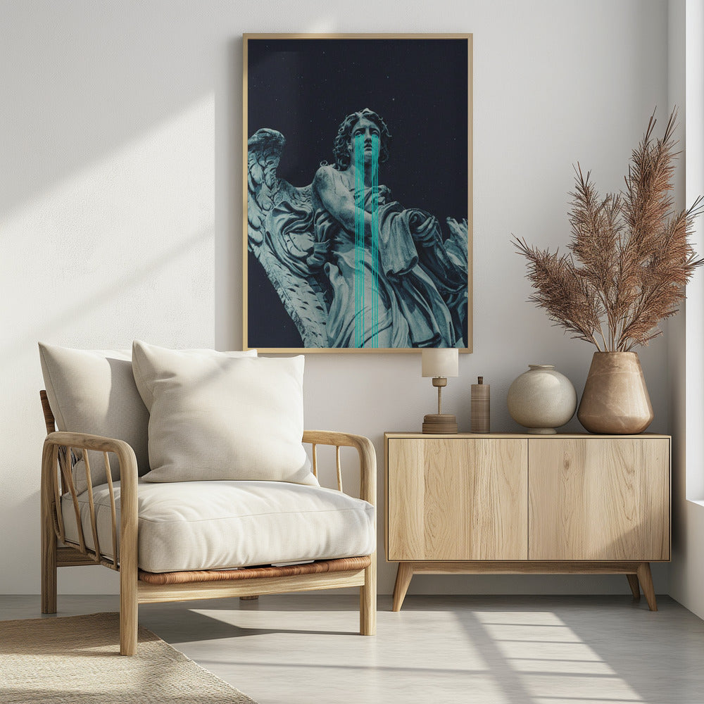 Angel Came - Poster / Art Print - interiör