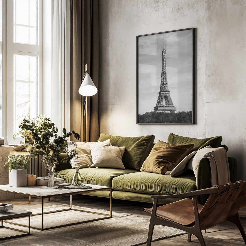 Eiffel Tower - Tour Eiffel - Poster / Art Print - interiör