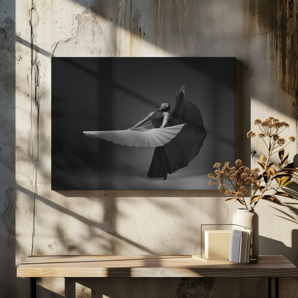 The Fan - Poster / Art Print - interiör