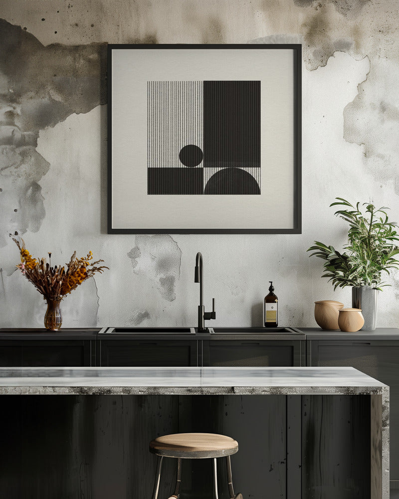 Paper Object No4. - Poster / Art Print - interiör