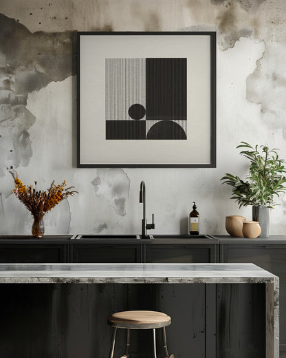 Paper Object No4. - Poster / Art Print - interiör