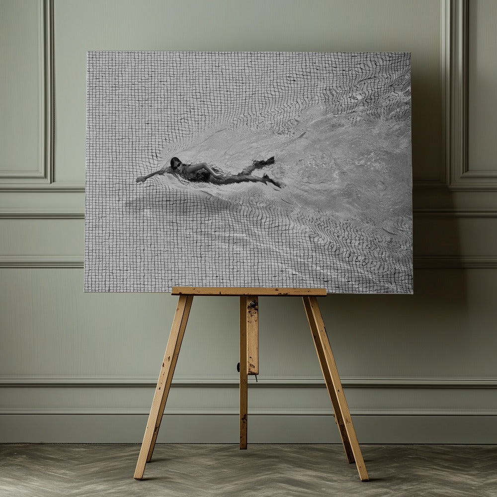 Breaking the net - Poster / Art Print - interiör