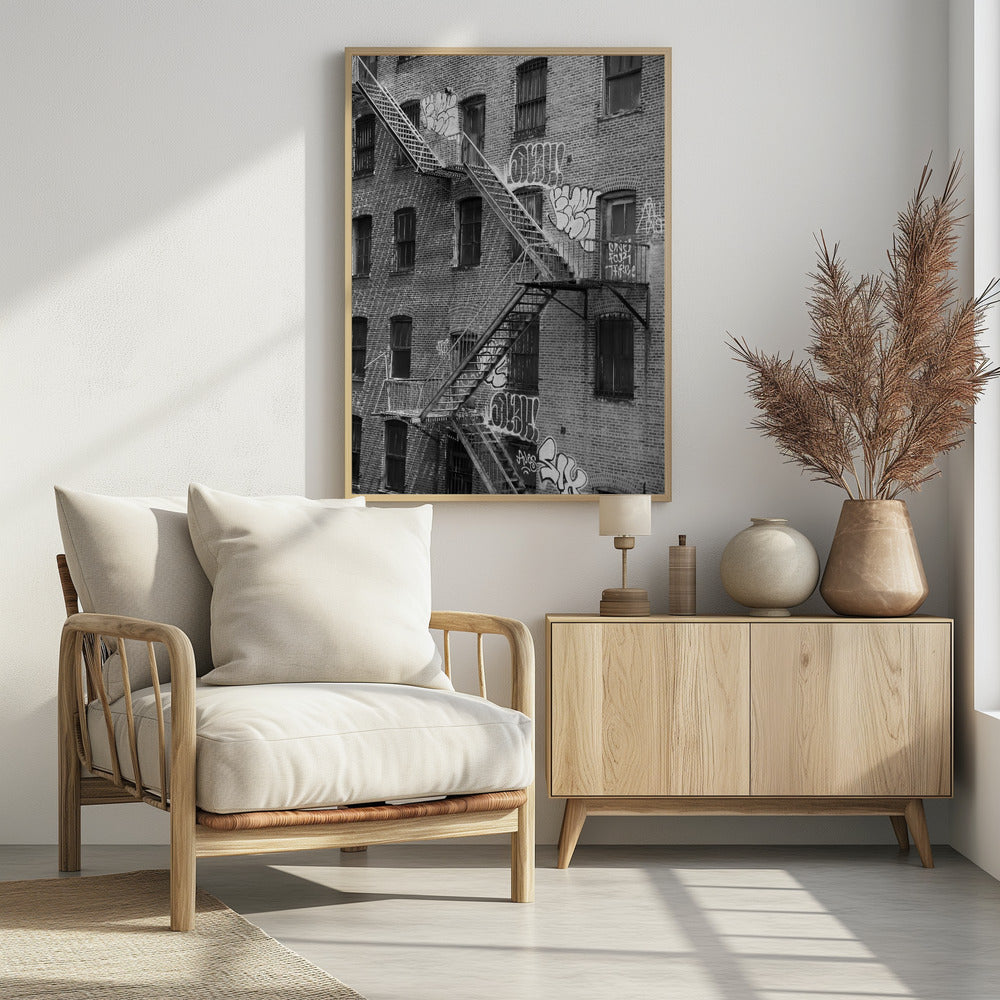 Ally Cat - Poster / Art Print - interiör