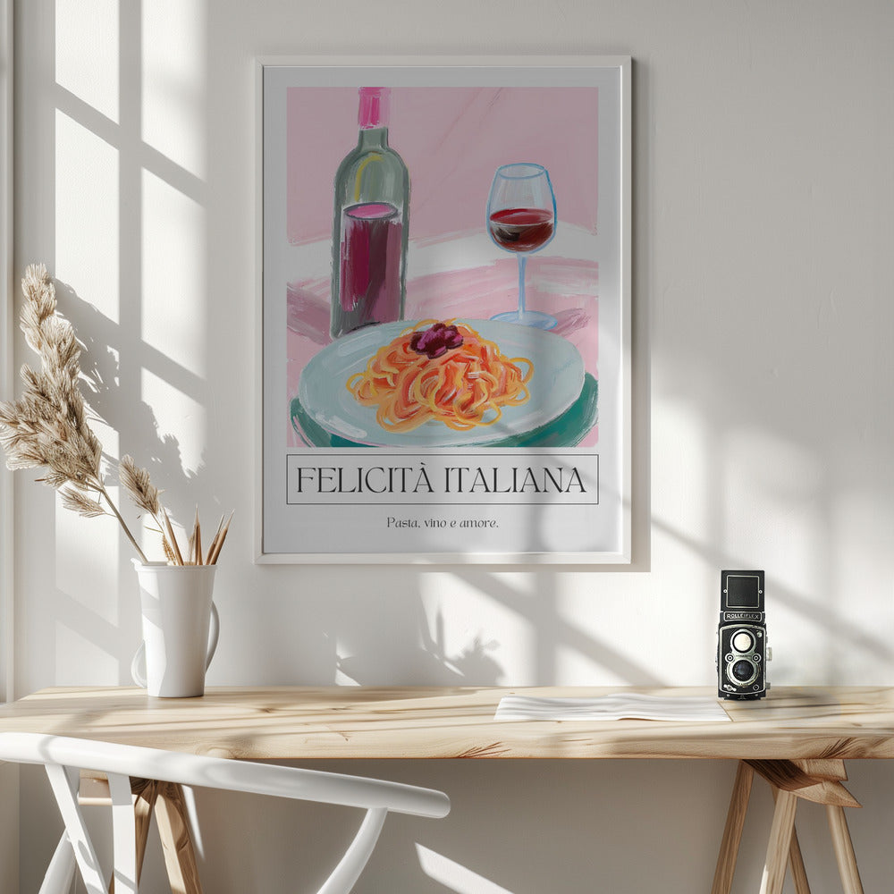 Felicitá Italiana - Poster / Art Print - interiör