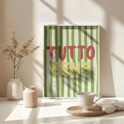 Tutto Bene - Poster / Art Print - interiör