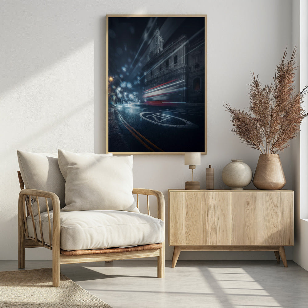 Hustle - Poster / Art Print - interiör