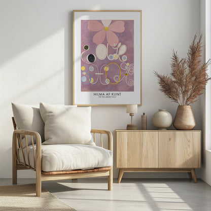The Ten Largest No.5 Poster - Poster / Art Print - interiör