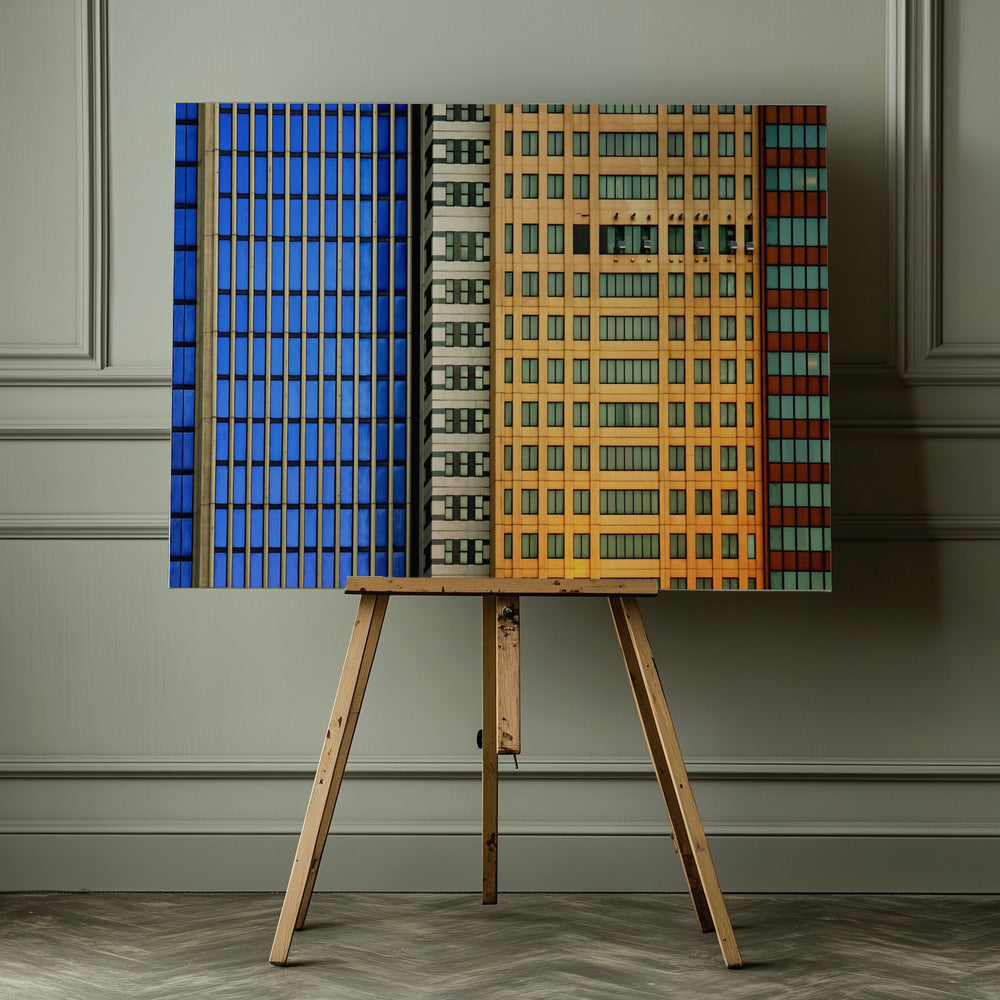 Windows on the City - Poster / Art Print - interiör