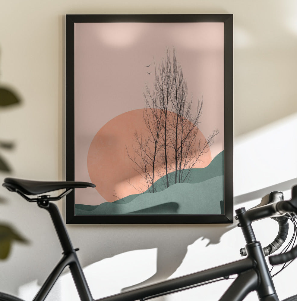 Sunset Memories - Poster / Art Print - interiör