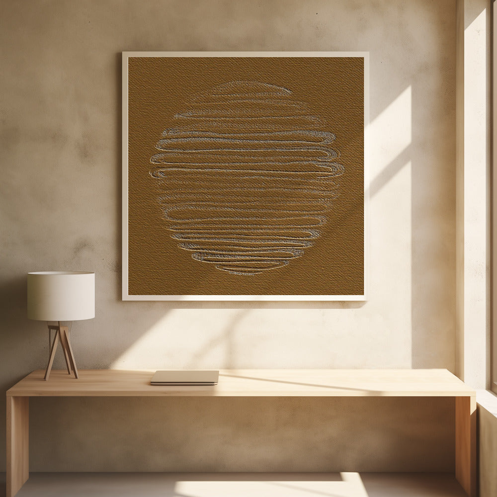 Round Shape 37 - Poster / Art Print - interiör