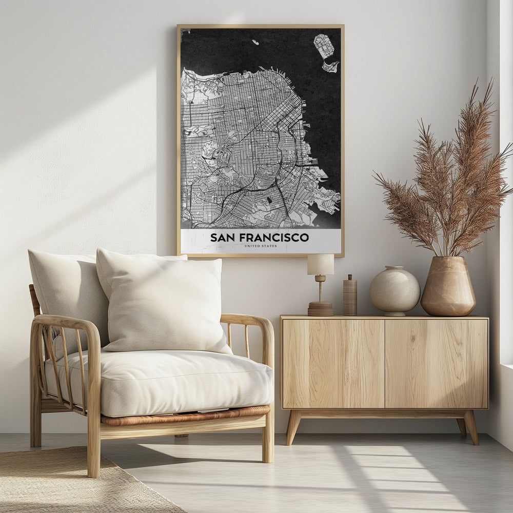 San Francisco - Poster / Art Print - interiör