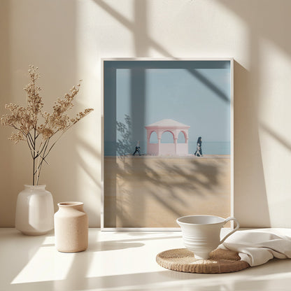 Morning walk - Poster / Art Print - interiör