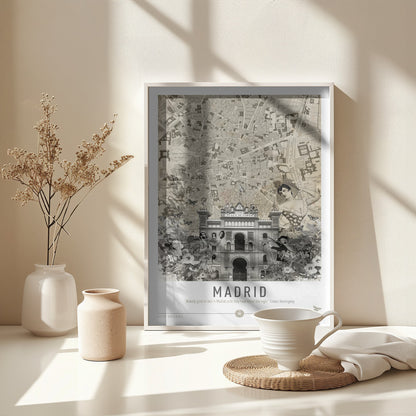 Madrid (City Breaks) - Poster / Art Print - interiör