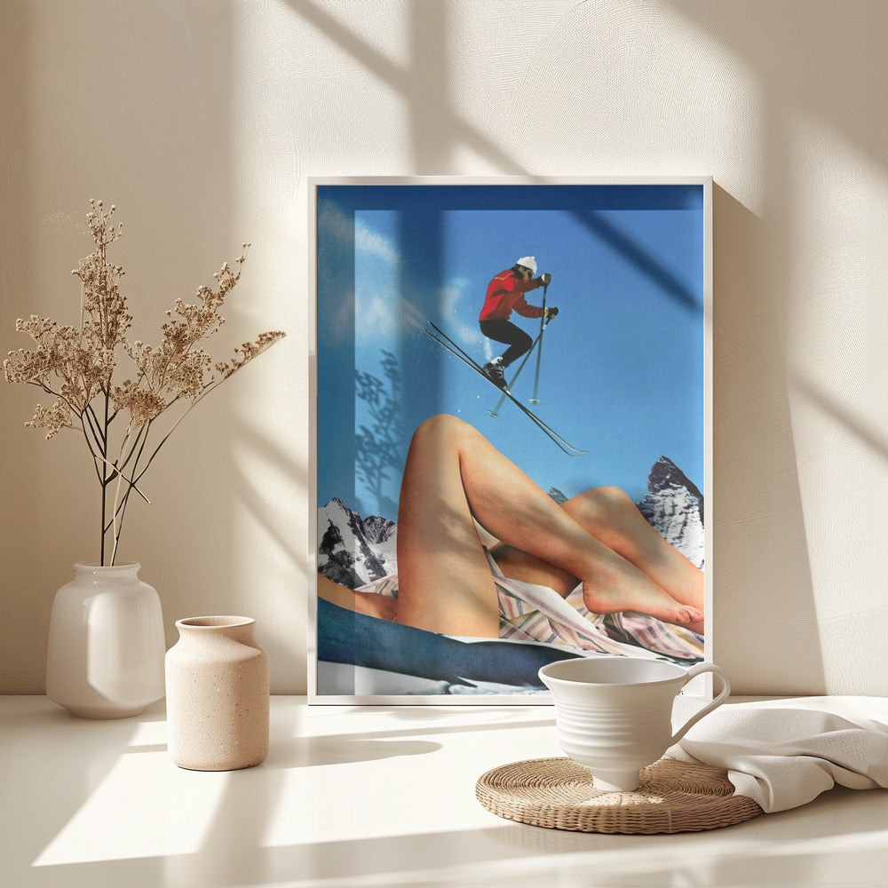 The Big Jump - Poster / Art Print - interiör