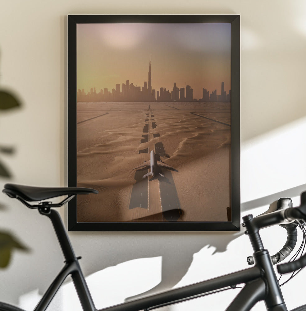 Taking off from Nowhere - Poster / Art Print - interiör