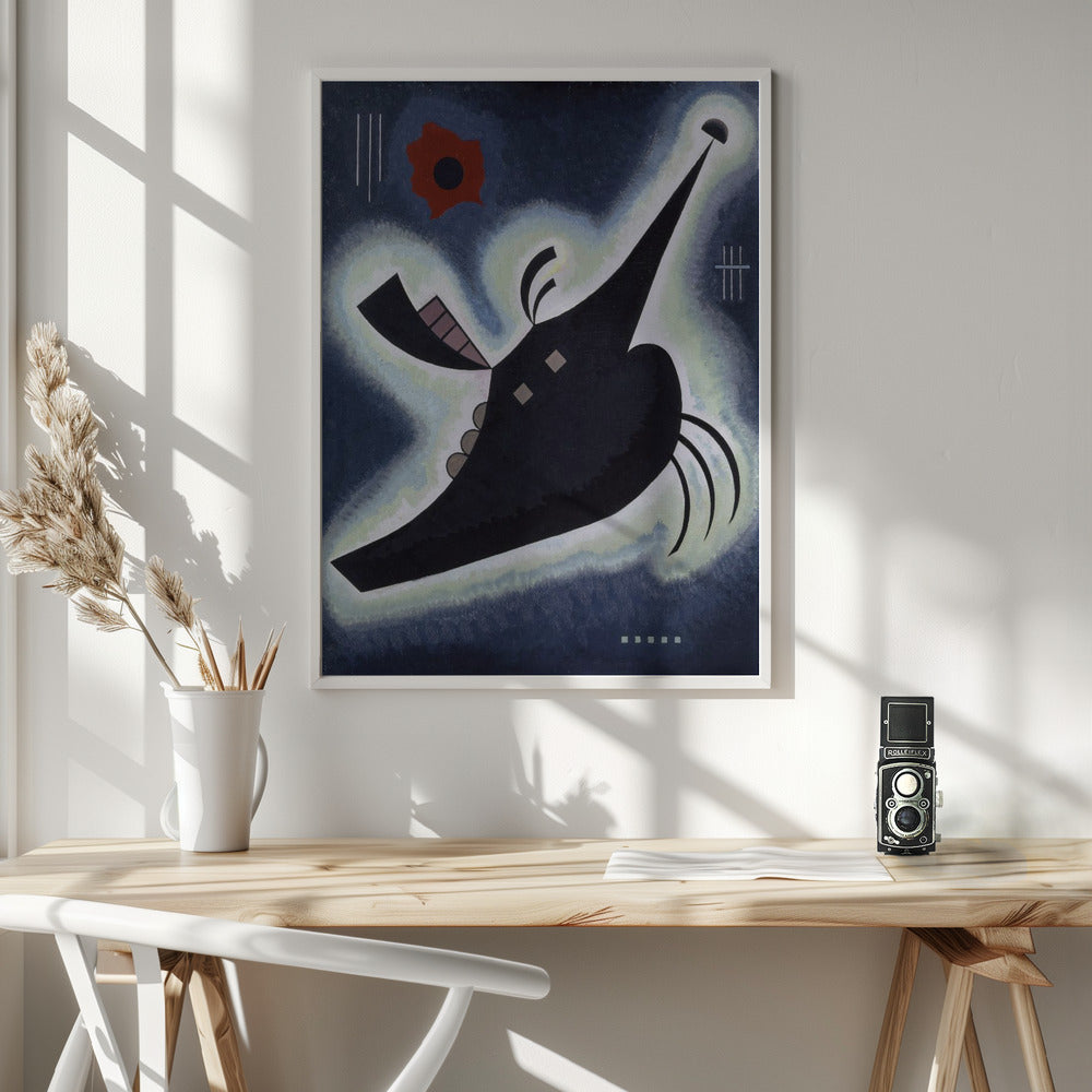 Pointed Black (1931) - Poster / Art Print - interiör