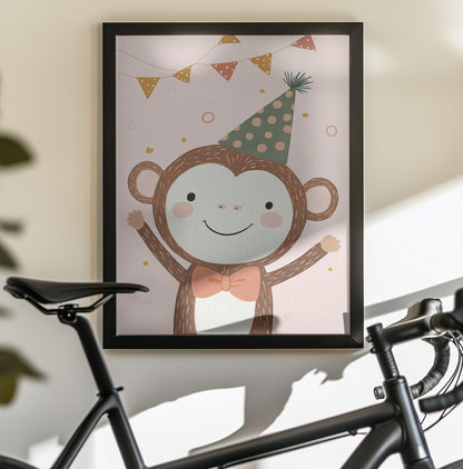 Happyape - Poster / Art Print - interiör