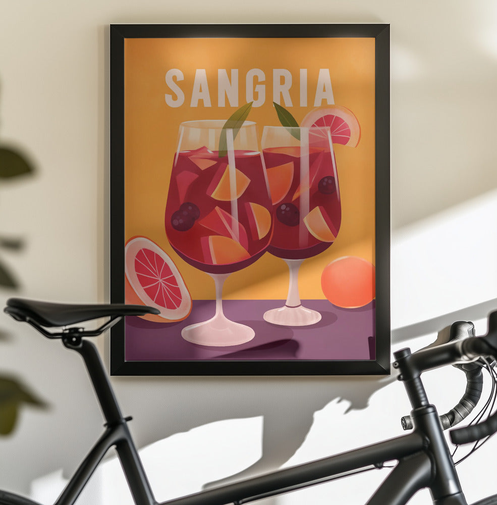 Sangria - Poster / Art Print - interiör