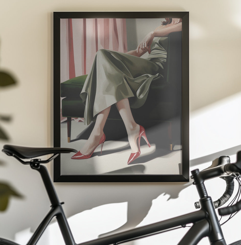 Waiting for the Guests - Poster / Art Print - interiör