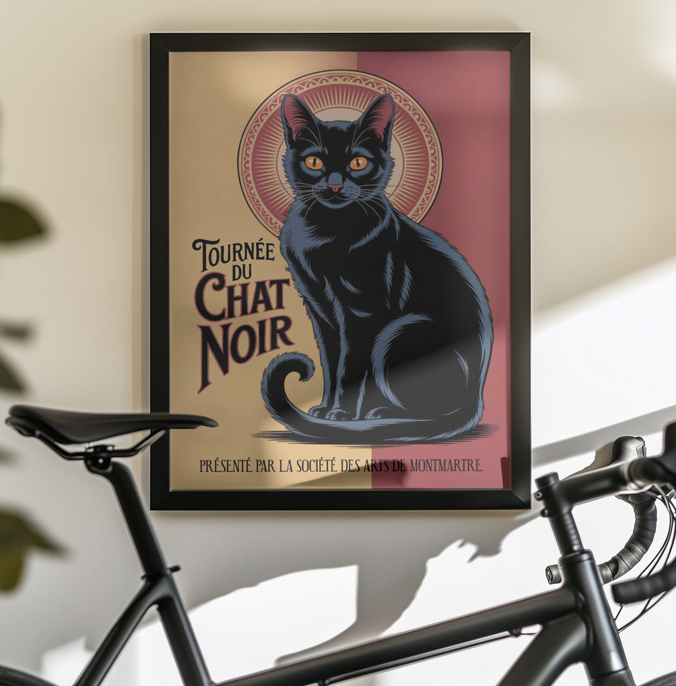 Chat Noir - Poster / Art Print - interiör